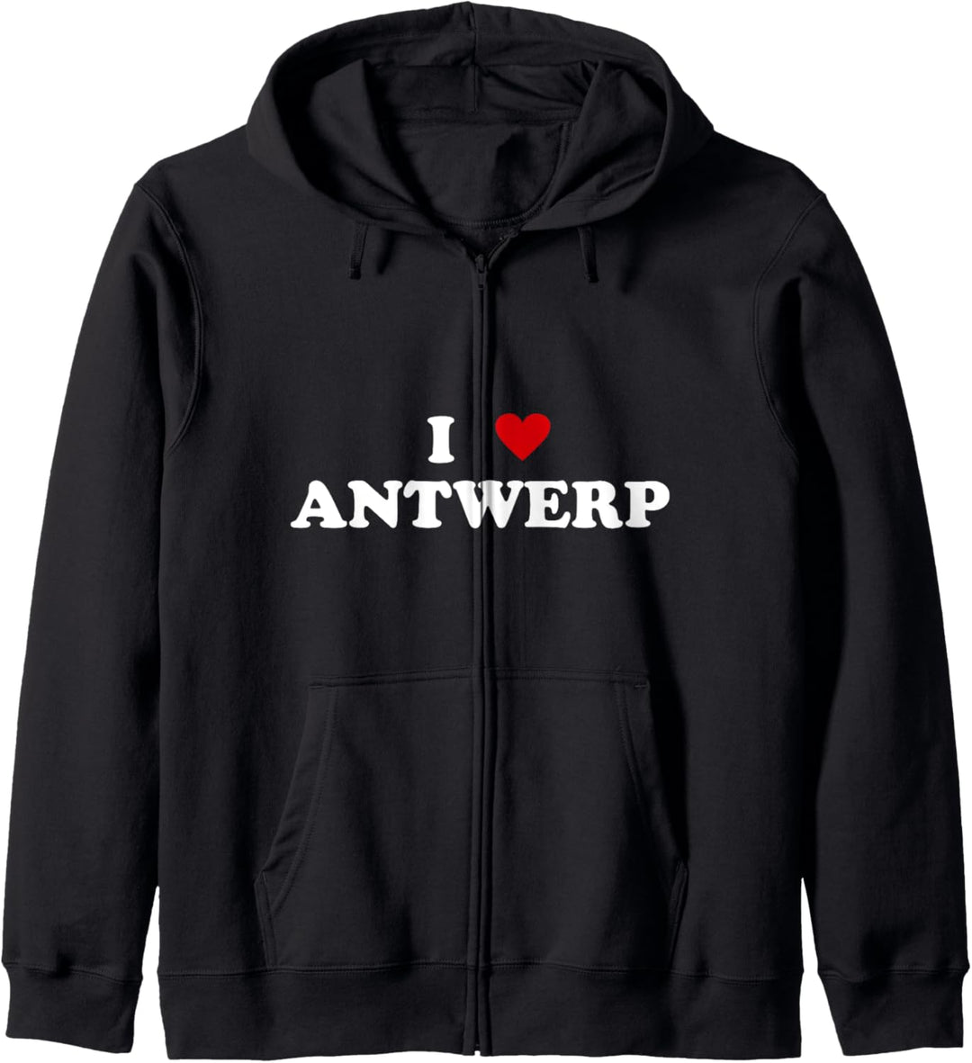 Ich Herz Belgien Stadt - Ich liebe Antwerpen Kapuzenjacke