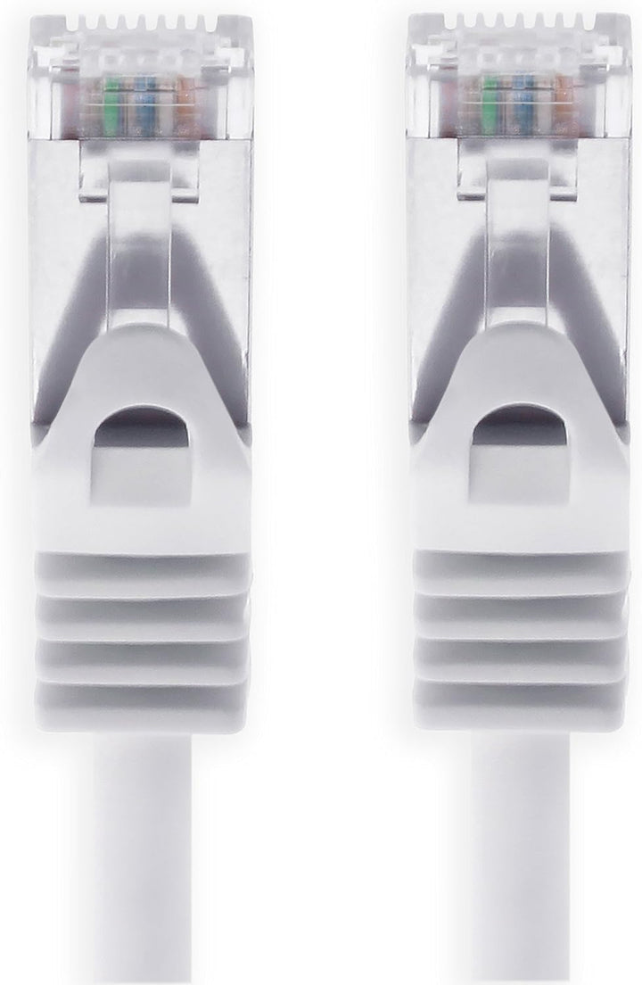 1aTTack.de 30m - Weiss - 1 Stück Cat7 Netzwerkkabel SFTP Patchkabel Lankabel Rohkabel 10GB/s - 500 M