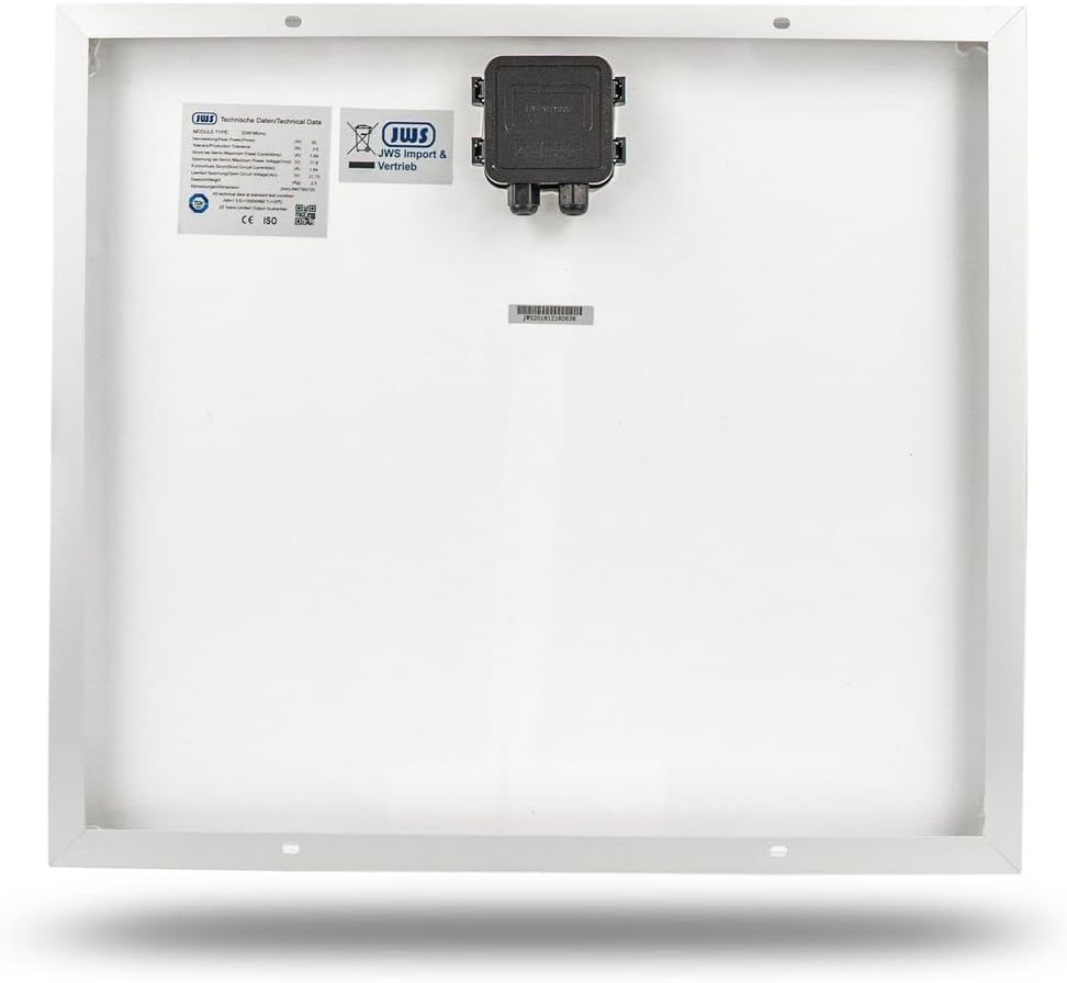 Solarmodule Monokristallin Solarpanel Solarzelle Photovoltaik Solar PV Mono, Wattzahl:5W 5W 12V, 5W