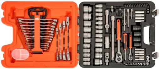 Neuer Bahco Belzer Steckschlüsselsatz 0,6 cm (0,25 Zoll) und 1,3 cm (0,5 Zoll) - 94 Teilig