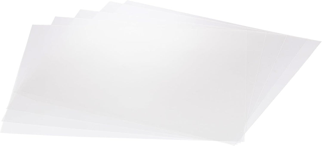 Vaessen Creative Florence Acetat Platten - Quadratisch Kraftpapier - 30,5 x 30,5 cm - Transparent -