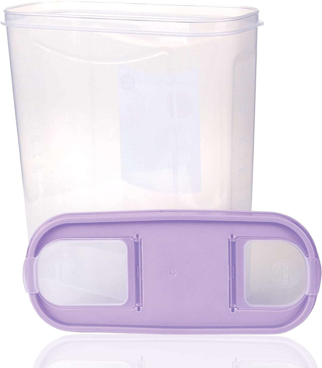 Bestgoodies Vorratsdosen mit Deckel (3er Set - Mix) 4,5 Liter, Luftdicht Schüttdose BPA frei lebensm