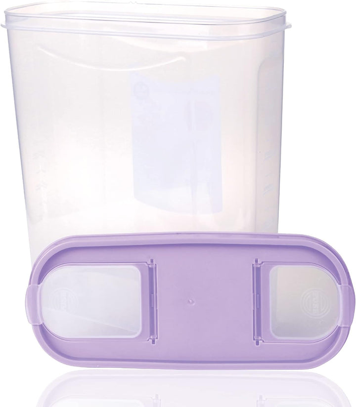 Bestgoodies Vorratsdosen mit Deckel (3er Set - Mix) 4,5 Liter, Luftdicht Schüttdose BPA frei lebensm