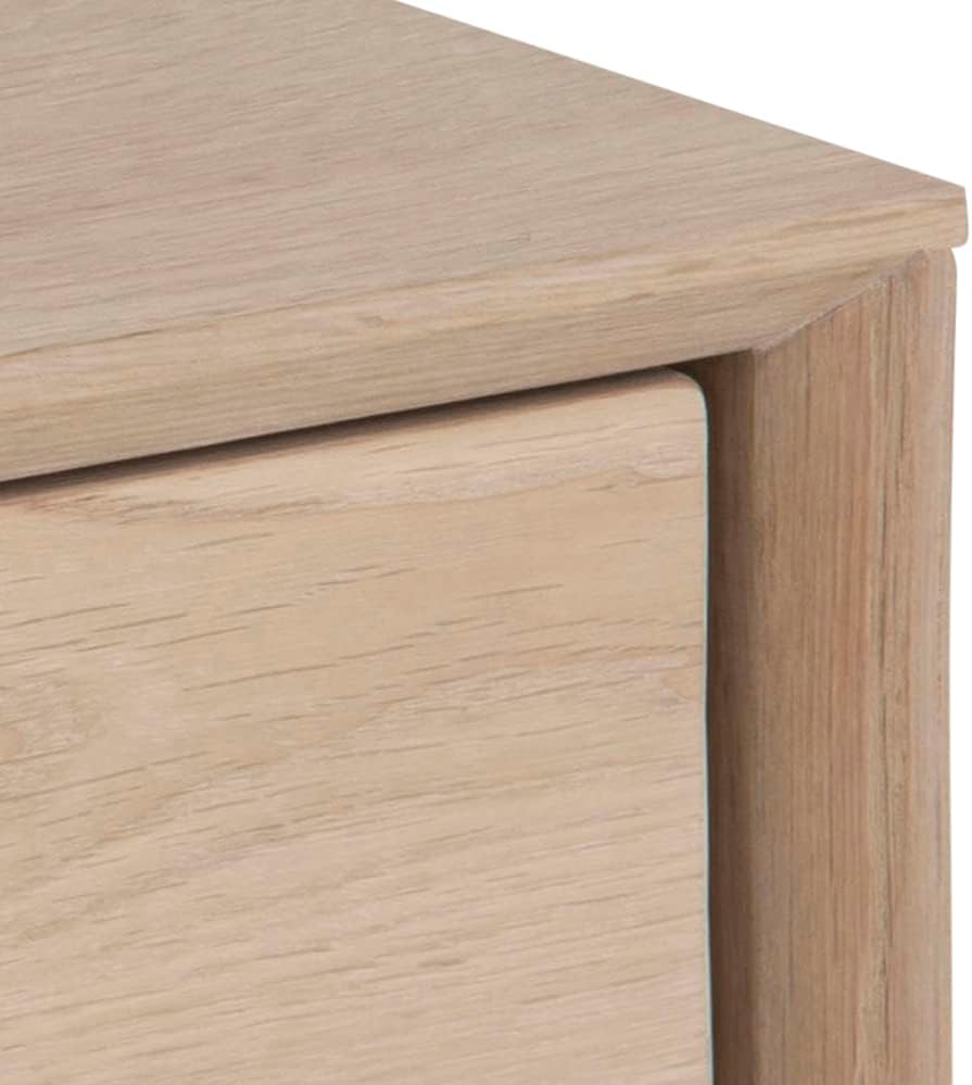 AC Design Furniture Lena Nachttisch aus Holz für Wandmontage, Beistelltisch mit 1 Schublade, Wandreg