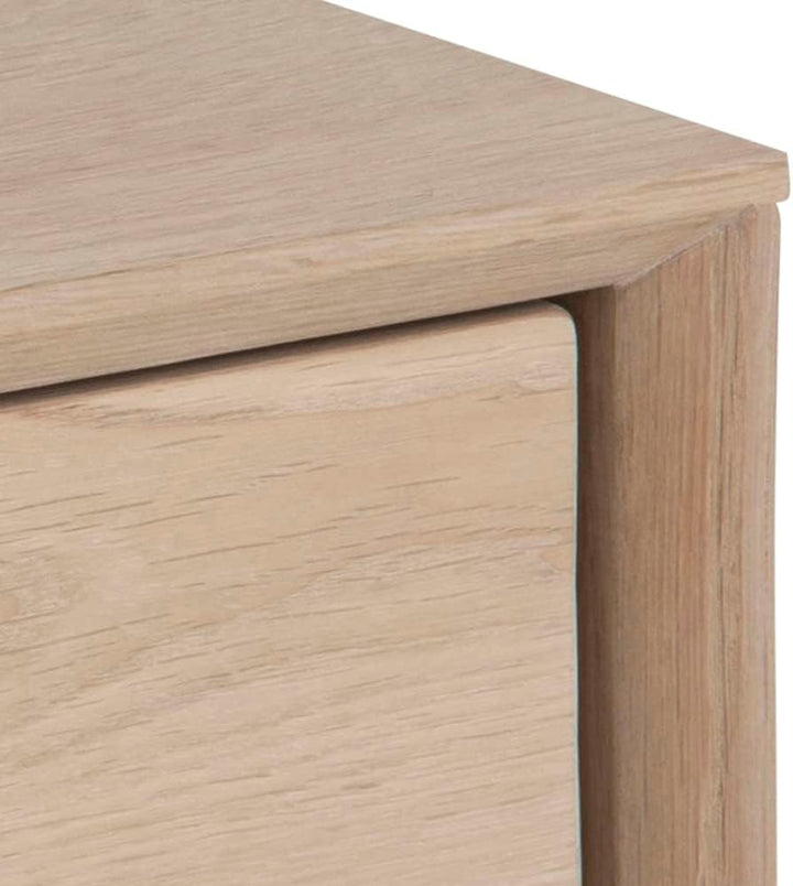 AC Design Furniture Lena Nachttisch aus Holz für Wandmontage, Beistelltisch mit 1 Schublade, Wandreg
