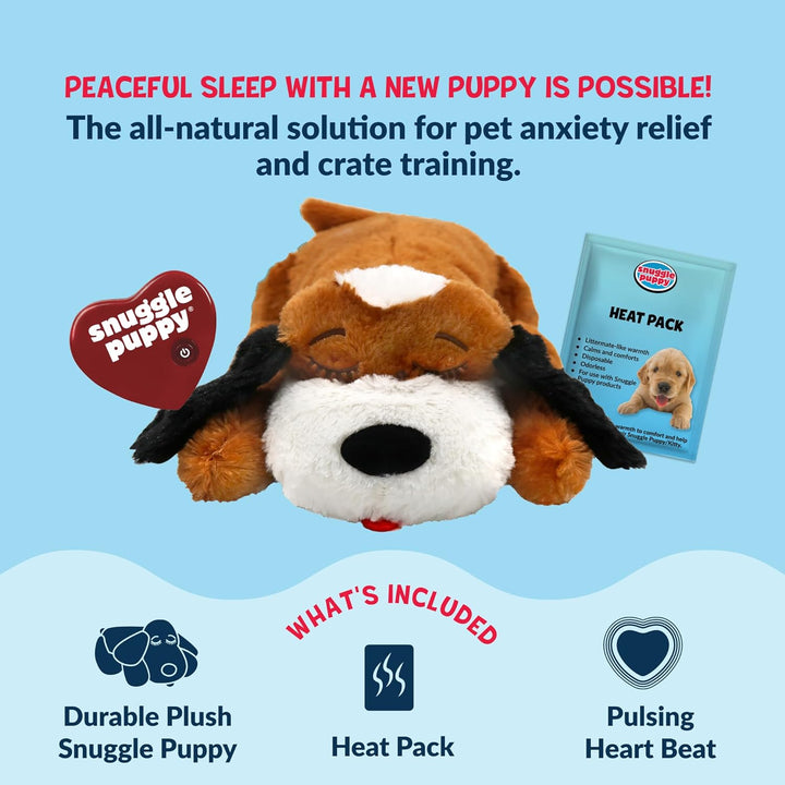 Smartpetlove Snuggle Puppy Brown/White, brown/white
