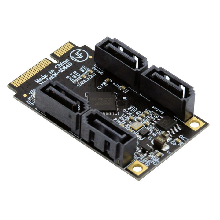 chenyang Mini PCIE auf 4 SATA 3.0 Erweiterungskartenadapter für Motherboard SATA Festplatten Port Er