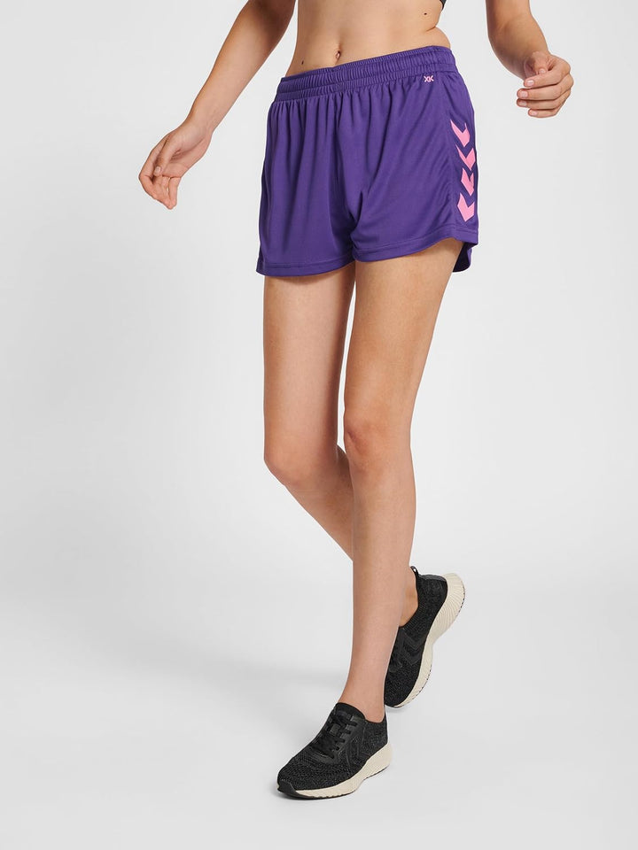 hummel Damen Shorts Hmlcore Xk Poly Shorts Woman, Acai
