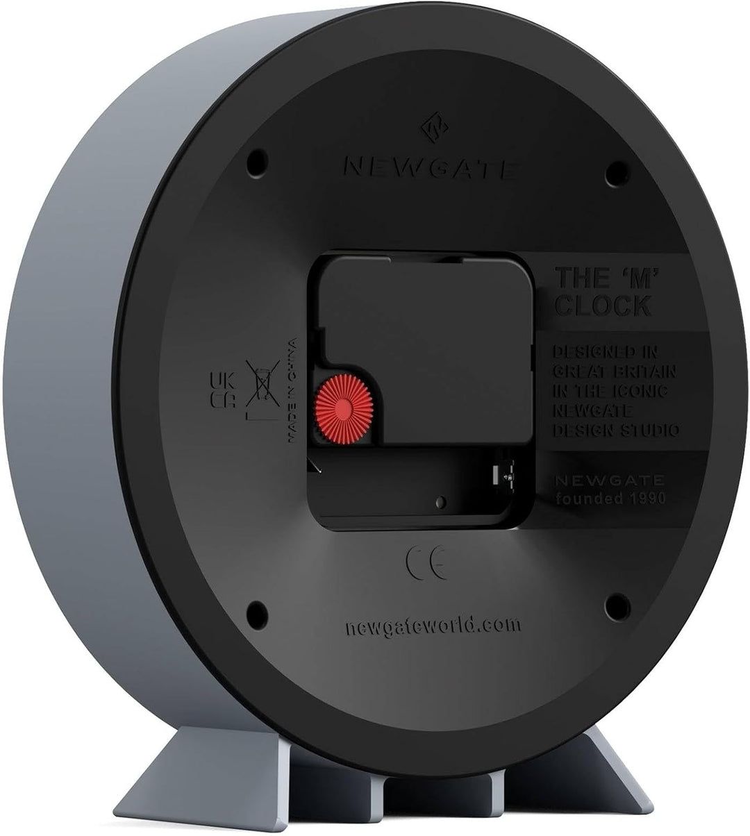 NEWGATE® Theater-Kaminuhr – leiser Sweep "No Tick" Kaminuhr – kleine Kaminuhren – minimalistisches Z
