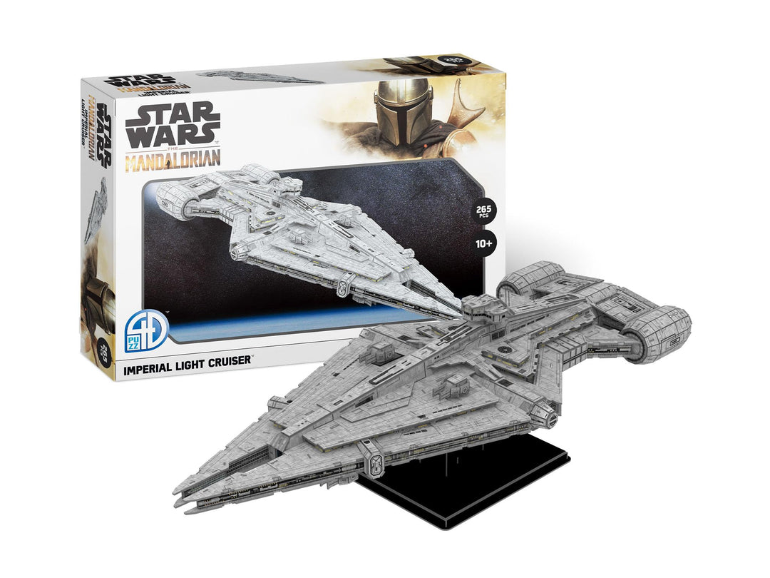 Revell The Mandalorian Kartonmodellbausatz I Detailgetreuer Modelbausatz des IMPERIAL LIGHT CRUISER