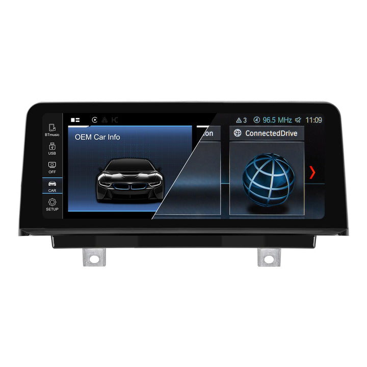 PEMP Linux-Bildschirm für BMW 3er F30 X1 F48 2017-2019 EVO ID6, unterstützt kabelloses CarPlay und A