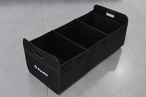 K KNODEL Kofferraum Organizer, klappbarer Kofferraum-Speicher, Automobilkonsolen und Organizer, Koff