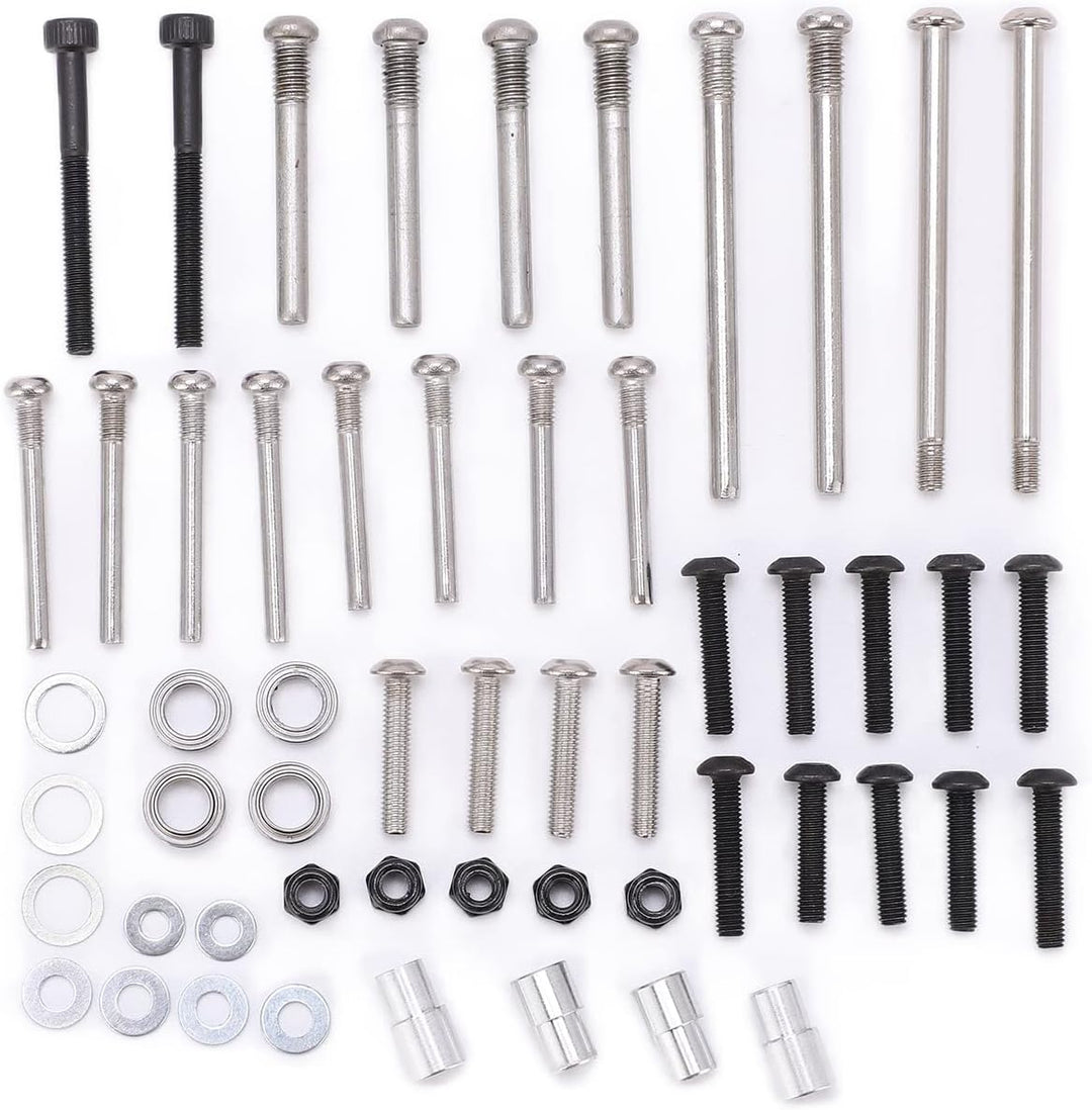 RC Querlenker Vorne Hinten, 1/10 RC Aluminiumlegierung Teile Kit Kompatibel für TRAXXAS Slash 2WD 1/