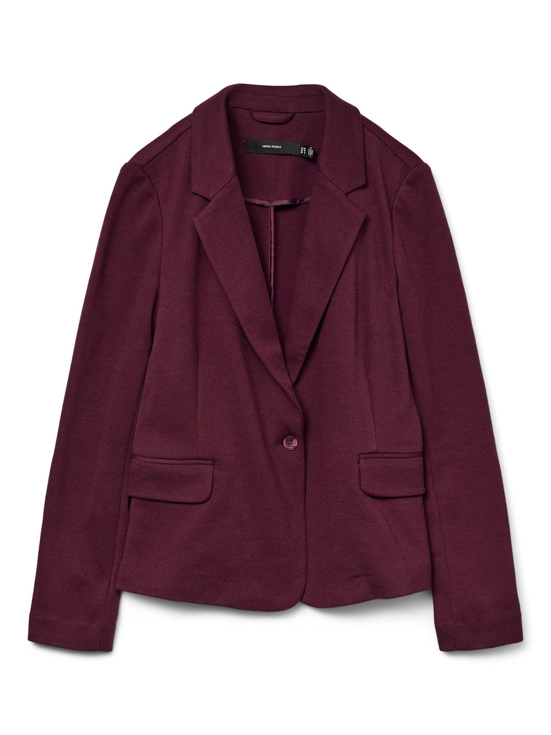 VERO MODA Damen Vmjulia Ls DNM Noos Blazer 34 Winetasting, 34 Winetasting