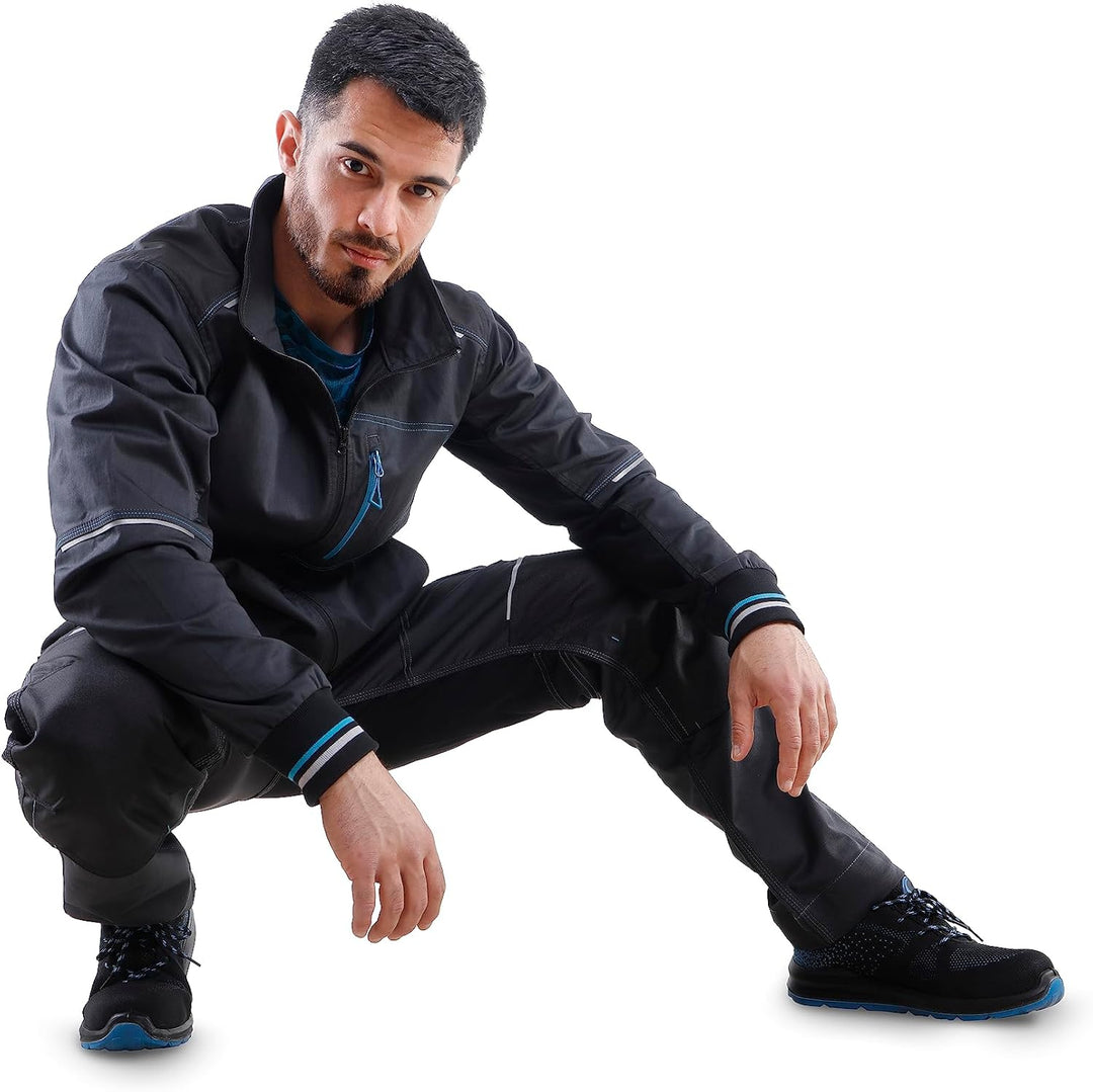 Revolt 4Stretch Arbeitshosen Männer - Cargohose Herren Mit Stretch - Elastische Arbeitshosen Männer