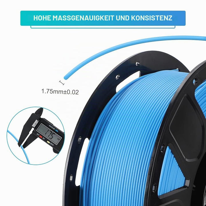 Creality Offizielles PLA Filament 1.75mm, 3D Drucker Filament, Filament-3D-Druckmaterialien, Toleran