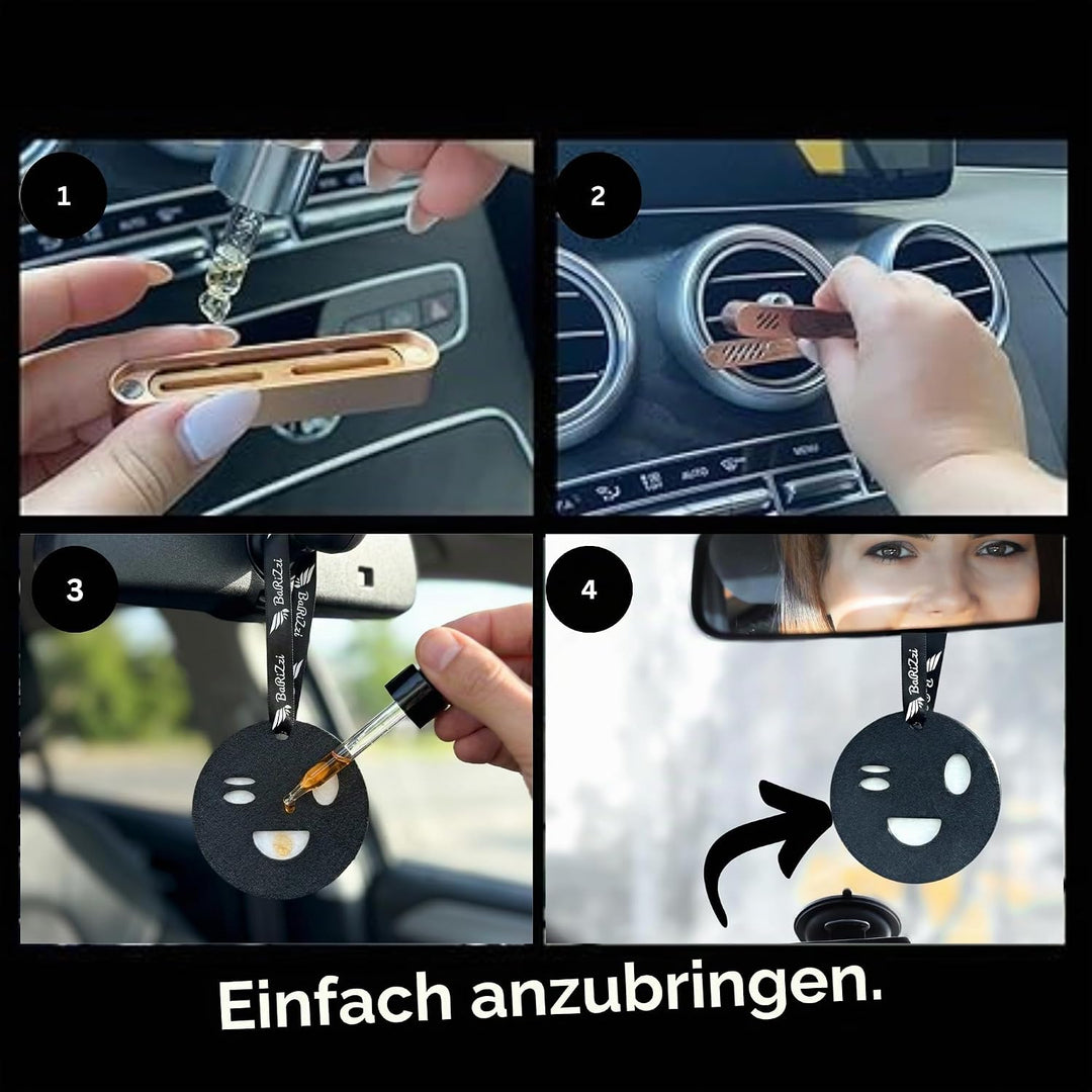 BaRiZzi Oud Autoparfum I Autoduft I Auto Lufterfrischer I Car Diffuser I Car Perfume (Oud Passione,