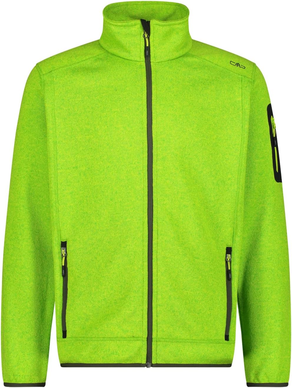 CMP Herren Herrenjacke fleecejacke (1er Pack) 54 Acido-Öl Grün, 54 Acido-Öl Grün