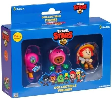 Brawl Stars BRW2021 Brawl Figur (3-Pack)