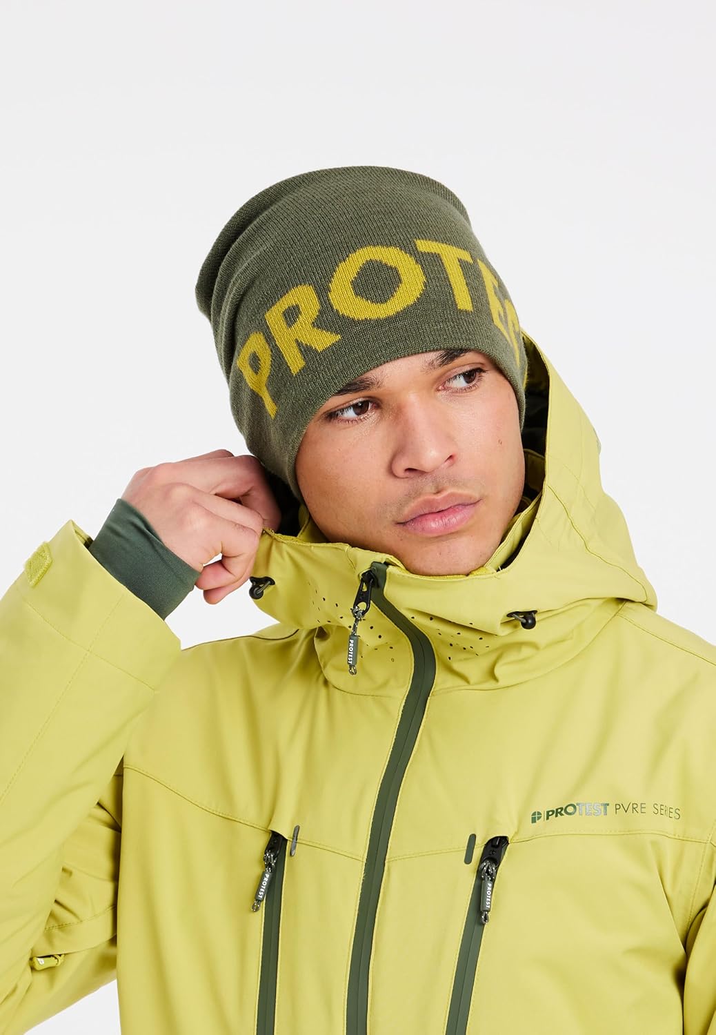 Protest Herren Ski- Und Snowboardjacke PRTTIMO 23 M Spiltpea green, M Spiltpea green