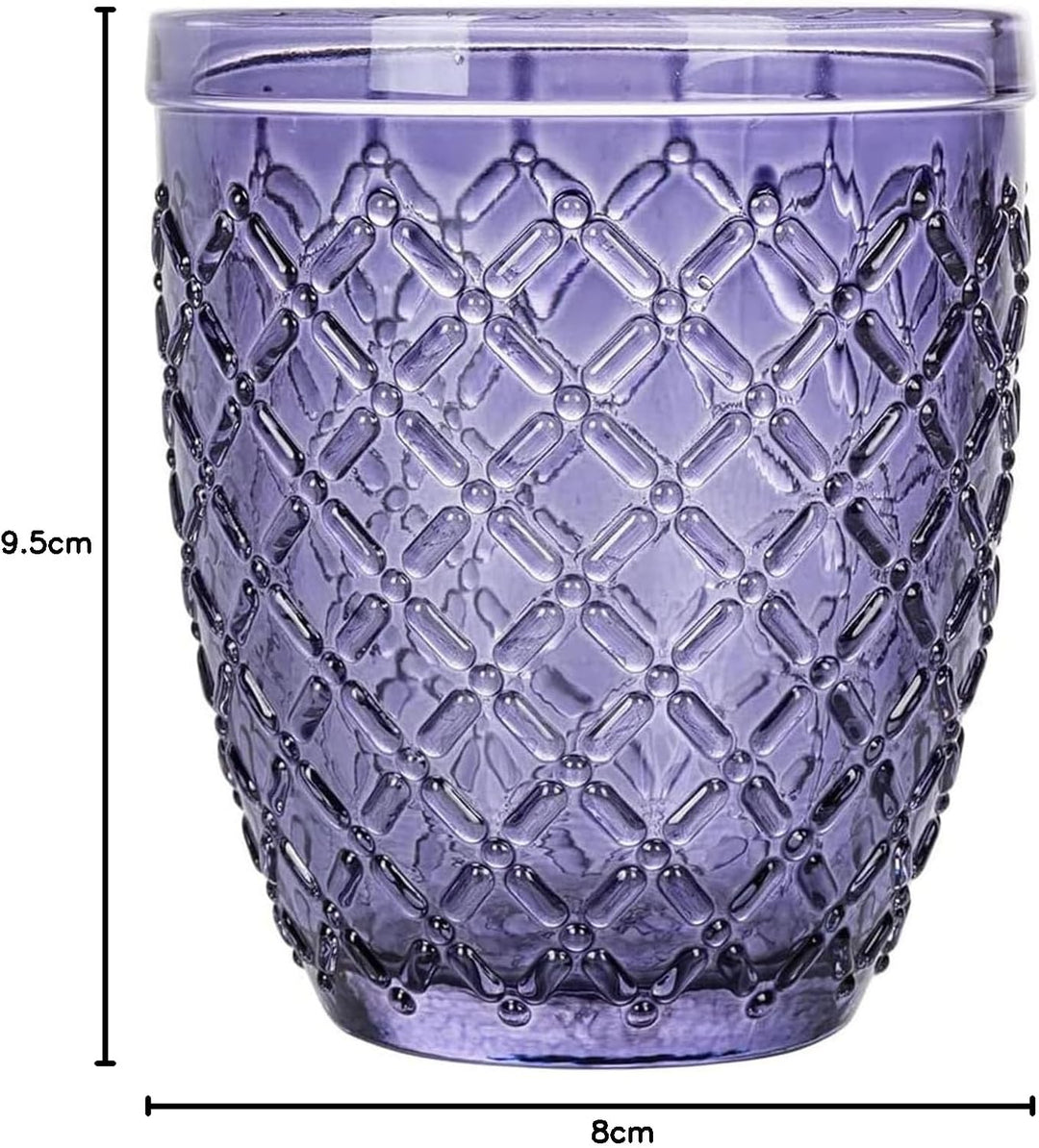 Villa d'Este Home Tivoli Castle Set 6 Gläser Wasser Provence Glas 275 ml