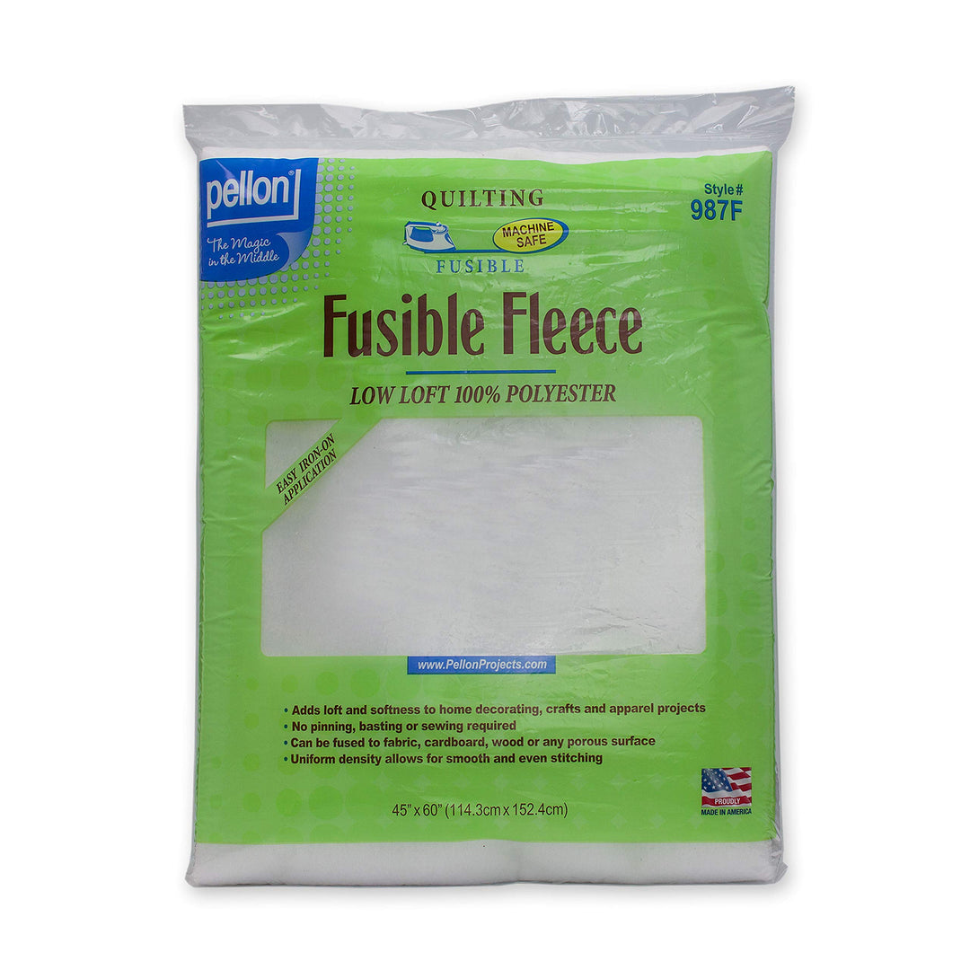 Pellon 0681935 PellonÂ 987F Fusible Fleece 45'' x 60'' Package Stoff, Textil, Weiss, By The Yard
