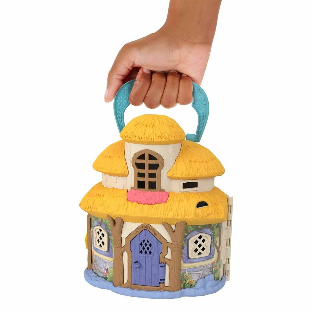Mattel Disneys Wish Cottage Spielset mit Asha von Rosas Minipuppe, Sternenfigur und über 15 Zubehört