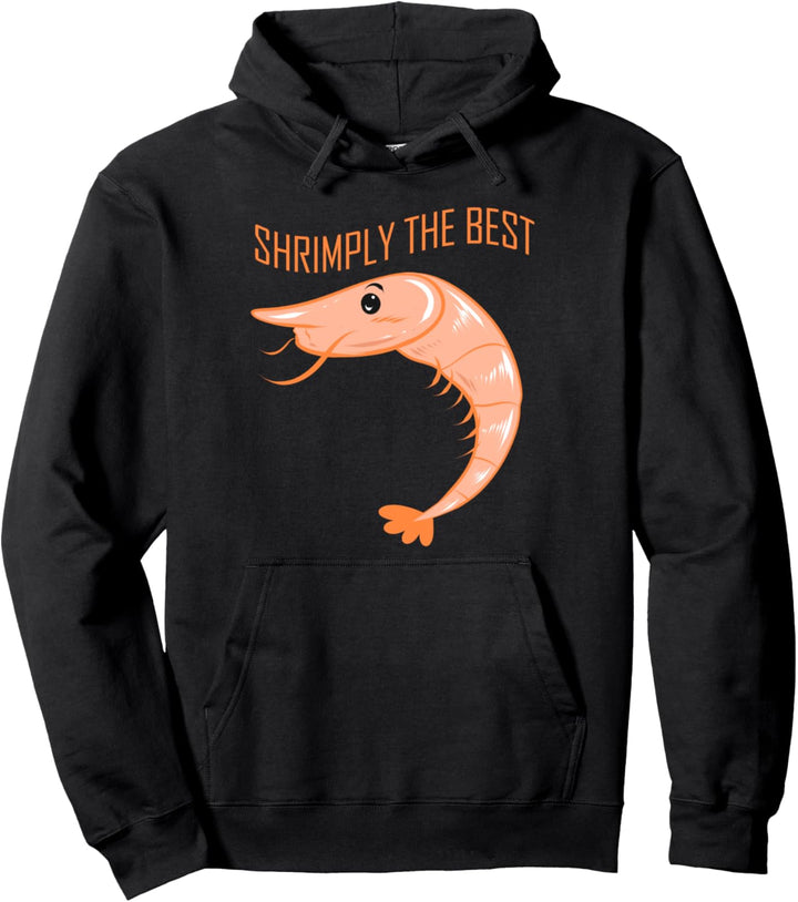 Lustiges Garnelen Essen Shrimp Outfit für Meeresfrüchte Koch Pullover Hoodie