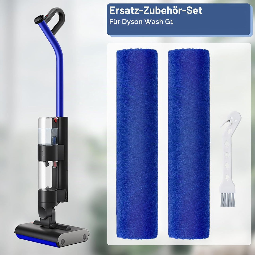 Bürstenrolle Ersatzteile für Dyson Wash G1 Staubsauger Doppelt Bürstenrolle-Zubehör, 2 Bürstenrolle