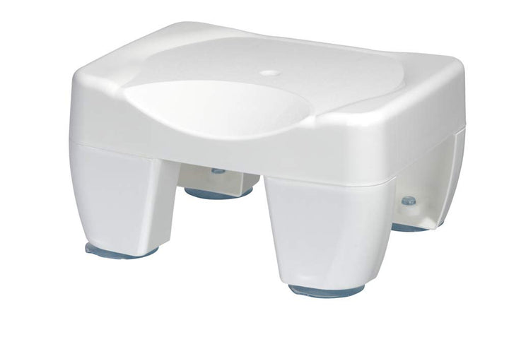 Wenko Badewannenhocker Secura - rutschfest, 150 kg Tragkraft, 40 x 21 x 31 cm, weiss