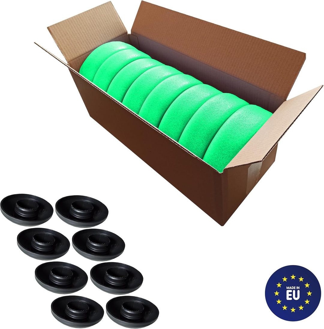 Trampolin Schaumstoff-Rohre 180 cm| Stangenschutz für Gartentrampolin universal | Schaumstoffabdecku