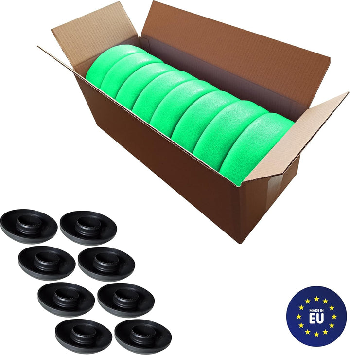 Trampolin Schaumstoff-Rohre 180 cm| Stangenschutz für Gartentrampolin universal | Schaumstoffabdecku