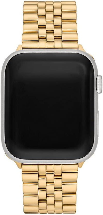 Michael Kors Herrenarmband für Apple Watch®, 38/40/41 mm und 42/44/45/49 mm, aus Edelstahl Gold, Gol