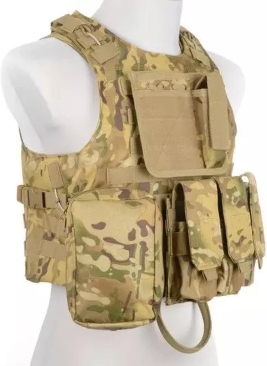 Gunfire Tactical FSBE Tactical Vest Universelle Grösse Multicam, Universelle Grösse Multicam