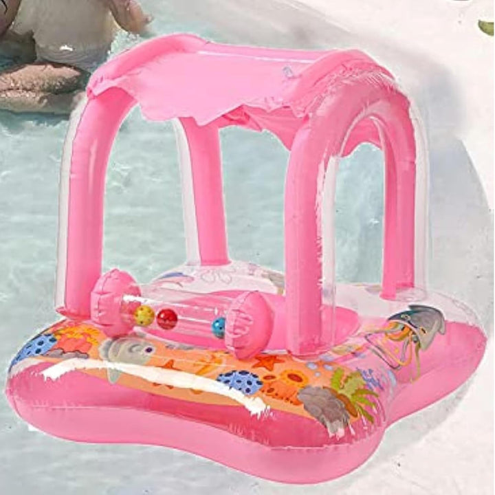 Babyschwimmhilfe, Aufblasbare Schwimmhilfe Für Kleinkinder Mit Cartoon Design, Baby Schwimmhilfe Mit