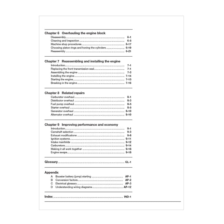 Chevrolet Engine Overhaul Manual (Haynes Manuals)