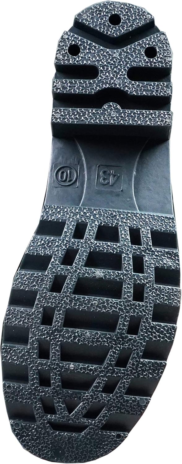 Q-Tac PVC Watstiefel mit Rutschfester Sohle, Anglerstiefel in der Grösse 41 – 46 45