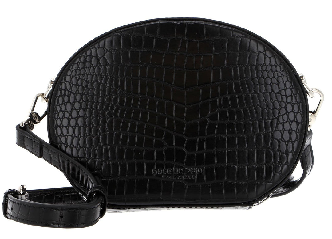 Seidenfelt Odense Schultertasche 18 cm black