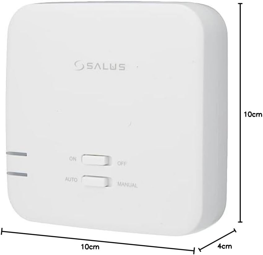Salus RT520RF Batteriebetriebener Digital Programmierbarer Funk-Raumthermostat Funk-Thermostat mit g