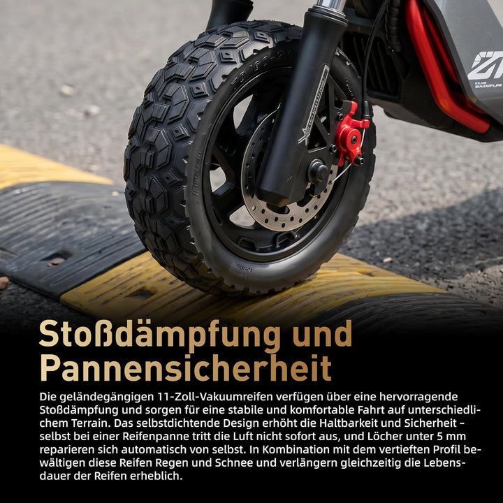 70/60-7,5 Selbstreparierender Schlauchlose Reifen für Ninebot ZT3 Pro / G3 Elektroroller Ersatzreife