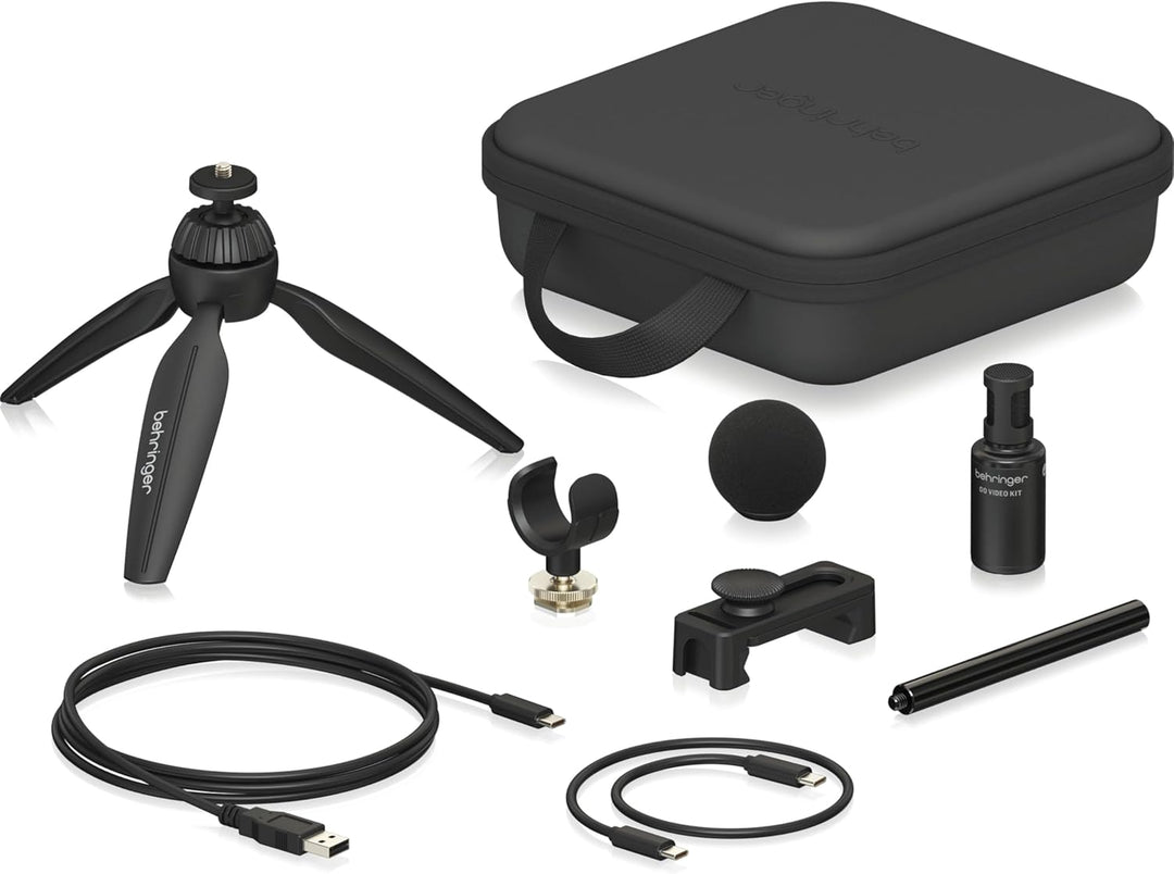 Behringer GO VIDEO KIT Professionelles Mikrofon-Set für die Videoproduktion