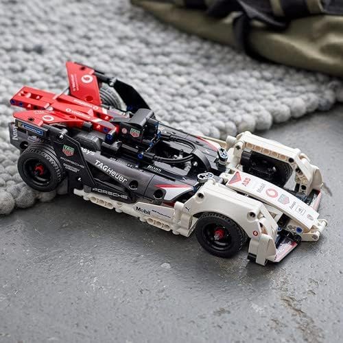 LEGO 42137 Technic Formula E Porsche 99X Electric, Rennauto für Jungen und Mädchen, Modellauto-Bausa