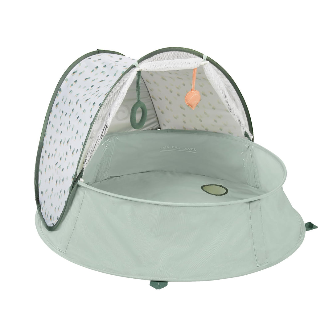 Babymoov Strandmuschel 3-in-1 Aquani Provence - Strandzelt, Planschbecken und Reisebett für Kinder m
