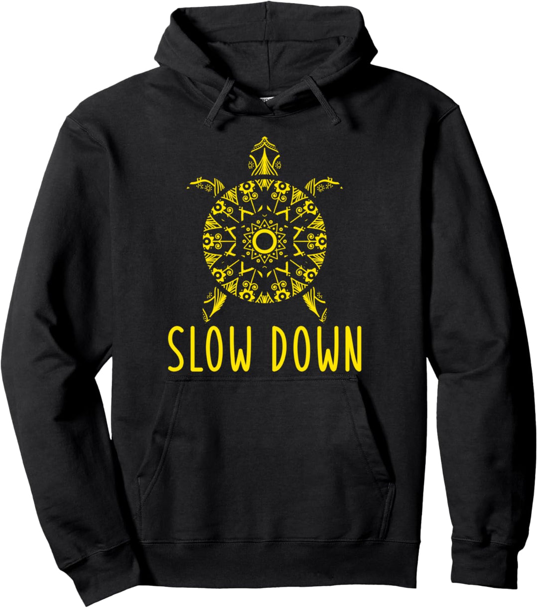 Schildkröte Entspannung Entspannen Meditieren Tier Zen Pullover Hoodie