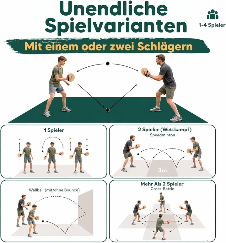 two46 Boardball | Klettballspiel war gestern - Das Neue Outdoor Spiel für Kinder &amp; Erwachsene | Erfu