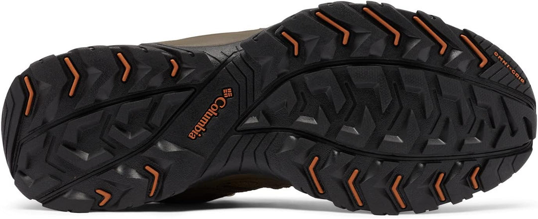 Columbia Redmond III WP wasserdichte Wanderschuhe für Herren 40 EU Braun Saddle X Caramel, 40 EU Bra