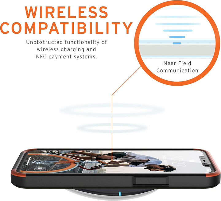 Urban Armor Gear Civilian Hülle Apple iPhone 12 Pro Max (6,7" Zoll) Schutzhülle (Wireless Charging k