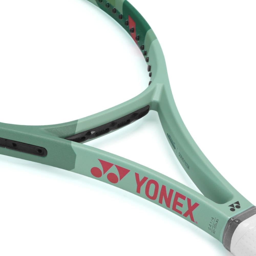 YONEX 23 Percept 100 (280 g) unbesaitet 280 g Tennisschläger Wettkampfschläger Hellgrün – Dunkelgrün
