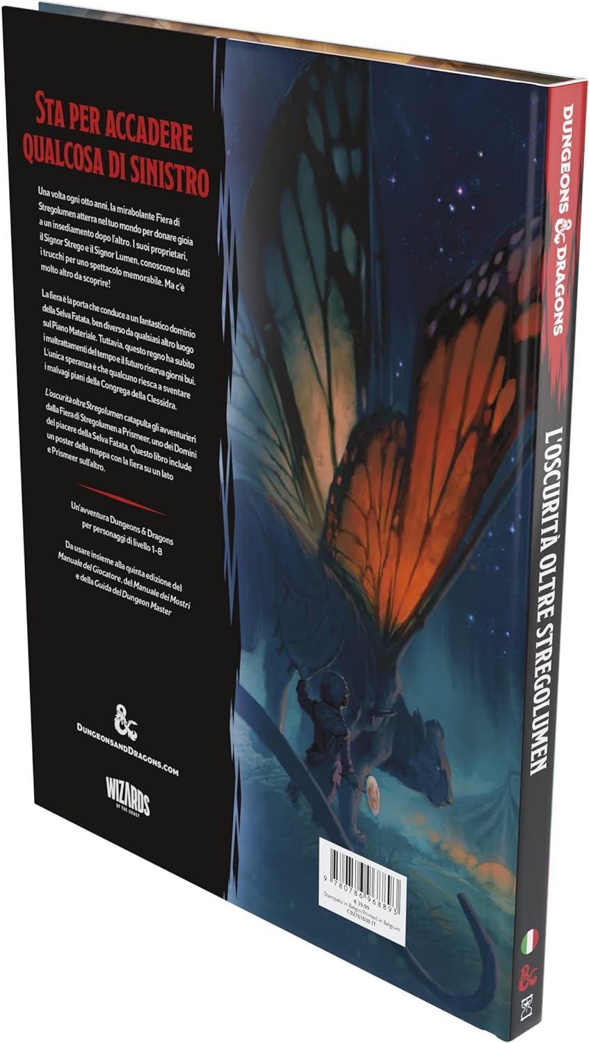 Wizards Of The Coast Dungeons & Dragons RPG Abenteuerbuch L'Oscurità Oltre Stregolumen *Italien*