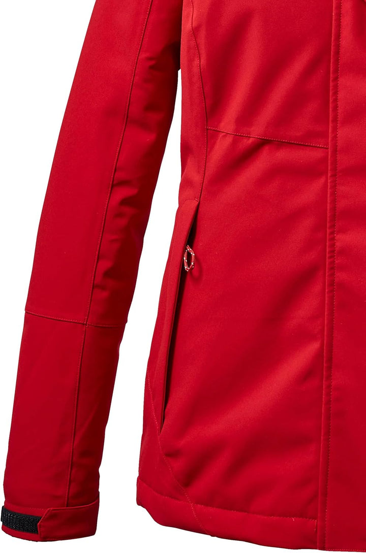 Killtec Damen Outdoorjacke Funktionsjacke mit abzippbarer Kapuze KOW 140 WMN Jckt wasserdicht, Windd